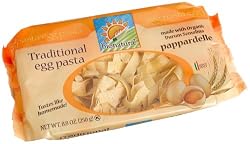 bionaturae With Organic Durum Semolina Pappardelle Egg Pasta, 8.8 Ounce Bags (Pack of 6)