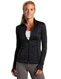 41o0fT3GPXL. SL160  Calvin Klein Performance Womens Houndstooth Zip Up Jacket
