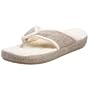 ACORN Women's Quilted Eco Thong Earth Tweed,Small 5-6 M US