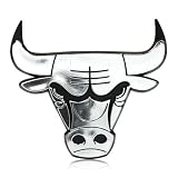 NBA Chicago Bulls 3D Chrome Auto Emblem, Licensed Product