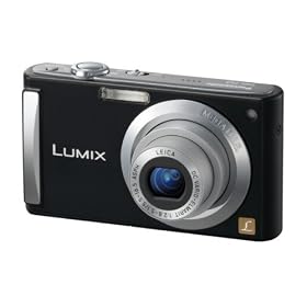 Panasonic DMCFS3 Digital Camera - Black (8.1MP, 3x Optical Zoom) 2.5" LCD