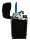 Zippo Blu Ebony Black Lighter