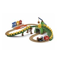 Fisher Price GeoTrax Timbertown Railway with Push Train