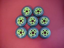 8pk Hyper Rollerblade SGB Inline wheels 80mm 89A LONG LASTING