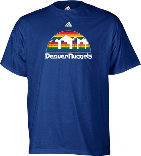 Denver Nuggets adidas What Once Was Retro Primary Logo T-Shirt