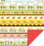 Sunny Side Up スクラップブッキング パターンペーパー sunny side up