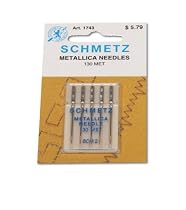 Schmetz Metallica Machine Needles 5/Pk- Size 12/80