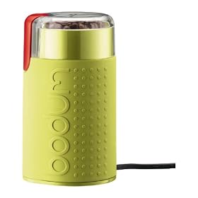 Bodum 11160-565UK BISTRO Electric coffee grinder Lime green- Kitchen & Home
