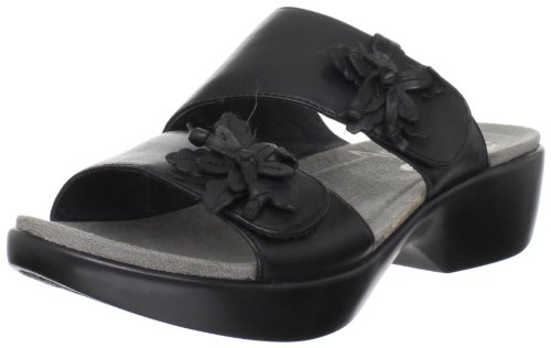 Dansko Women's Donna Sandal,Black,39 EU/8.5-9 M US