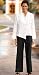 Asymmetrical Linen-blend Pant Set / Pull-on Pant Only