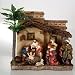 Fiber Optic Nativity Set With Holy Family & Three Wise Men