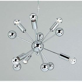 AF Lighting Supernova Six Light Chandelier