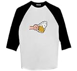 Beer - Raglan 3/4 Sleeve T-Shirt