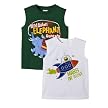 Toddler Boys' Circo® 2-pack Muscle Tee - White/Grass
