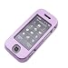 SAMSUNG GLYDE U940 Verizon Solid LAVANDER Hard Plastic Snap-On Protective Faceplate Carrying Case + Removable Belt Clip ...Plus FREE Neck Strap / Lanyard!!!