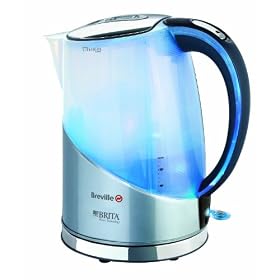 Breville VKJ206 Silver and Stainless Steel Brita Filter Kettle