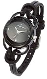 Ted Lapidus - A0285NNPN - Montre Femme - Quartz analogique - Bracelet en Cuir noir