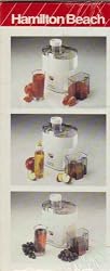 Hamilton Beach Juice Extractor with 140 Watts of Power