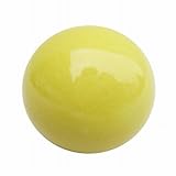 浮き玉 フローター（水に浮く陶器） カラーボール黄　5cm 2個セット 054Ye