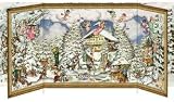 Schöne Winterzeit - Nostalgischer Schiebekalender