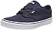 Vans Kids's VANS ATWOOD (CANVAS) SKATE SHOES 7 Kids US (NVY/WHT)