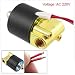 Ac 220v 2 Way 1/4" Gas Water Pneumatic Electric Solenoid Valve
