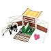 Pony In My Pocket Show Jump Fold out playset includes exclusive Pony Mum & Babies Quarab family and show jumping accessories.