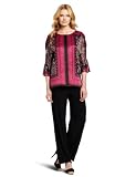 Danny & Nicole Womens Dull Charmeuse Pant Set 41o10vKHCeL. SL160 Danny & Nicole Womens Dull Charmeuse Pant Set