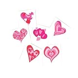 GIFTEXPRESS Heart Glitter Tattoo Valentine's Day Heart Tattoo