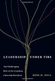 Leadership Under Fire: The Challenging Role of the Canadian University President