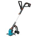 Gardena 8841 9-Inch 18-Volt 1.6 Ah Lithium-Ion Cordless String Trimmer With One Battery & Edging Wheel 450 Li