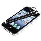 Fosmon Touch Screen Stylus Pen with 3.5mm Jack Plug - Works with Kindle Fire, Samsung Galaxy S3, the New iPad 3, iPhone 4/4S, Motorola XOOM, Samsung Galaxy Tab 2 & Most Smartphones or Tablets