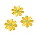 SODIAL(R) 10pcs Embroidered Applique Flower Patches Sewing Craft Decoration