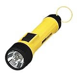 EVE1151 - Industrial Flashlight, Uses AA Batteries, Yellow