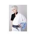 銀魂 坂田銀時風 コスプレウィッグ/おまけ付