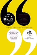 The Paris Review Interviews, I