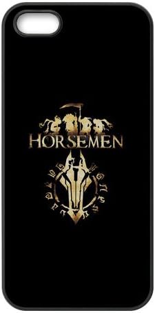 Fashion Darksiders Personalized iPhone 5 5S Rubber Silicone Case Cover
