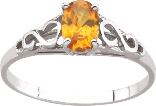 Teen Imitation November Birthstone Ring