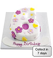 Hearts Number Cake (Single Number)
