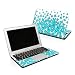 Daisy Field - Teal Design Protector Skin Decal Sticker for Apple MacBook Pro 15 inch (SEPARATE TRACKPAD button, released in Jan 2006)