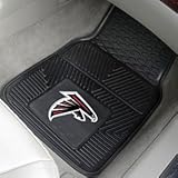 Atlanta Falcons Heavy Duty Vinyl Front Seat 2 Piece Car Mat Set