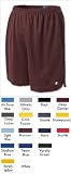 Champion Mens Long Mesh Short with Pockets Varsity Yellow L