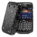 from AIO Black Sparkle Glitter Hard Case Cover For Blackberry Bold 9700 9780 + Screen Protector