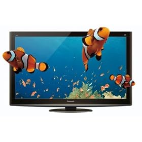 Panasonic TX-P50VT20B Viera 50-inch Widescreen 3D Full HD Plasma TV with Free...