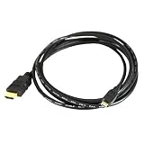 Buy 10 ft Premium GOLD Plated Micro HDMI to HDMI Cable for HTC EVO 4G, Motorola Droid...