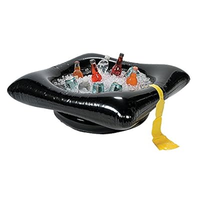 Inflatable Graduation Cap Hat Party Decoration Cooler
