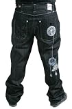 Artful Dodger Embroidered Medallion Jeans