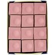 Silver Cup Chalk, Pink, 12-Piece Box