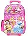 Disney Princess Featuring Rapunzel, Cinderella, Bell, Sleeping Beauty, and Ariel Large Rolling Backpack