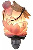 Dragonfly and Water Lily Nightlight
